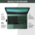 Typecase Touch Keyboard Case with Trackpad for iPad Air 5th Gen (10.9-inch, 2022): 360° Rotatable - 11 Colors Backlight - Wireless Keyboard with Pencil Holder for iPad Air 5th & 4th Gen